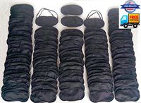 AnHua® 30Pcs Eye Mask Shade Cover Blindfold Night Sleeping Black Wholesale