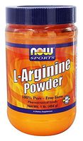 Now Foods, L-Arginine Powder, 1lb (454g), 98 Servings by Now Foods