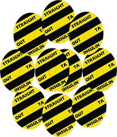 Dexcom G6 Precut Outta Insulin Design Adhesive Patches - 10 Pack