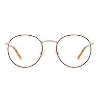 O-Q CLUB Blue Light Blocking Glasses UV Filter Computer Glasses Non Prescription Eyeglasses for Women Men(Tortoise/Gold)