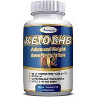 Keto BHB Salts - Manage Cravings, Support Metabolism, Utilize Fat for Energy, Boost Energy & Focus, Keto Diet for Women & Men, Premium Exogenous Ketones BHB Supplement | 60 Capsules