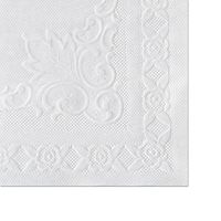 Hoffmaster White Classic Embossed Placemat, 10 x 14 inch - 1000 per case.