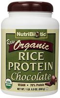 Nutribiotic Organic Rice Protein , Chocolate, 22.9 Ounce