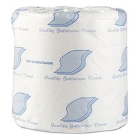 GEN 218 Standard Bath Tissue, 1-Ply, 1000 Sheets, 96/Carton