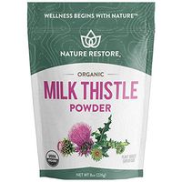 USDA Certified Organic Milk Thistle Seed Powder, 8 Ounces, Non GMO, Gluten Free, Packaged in California