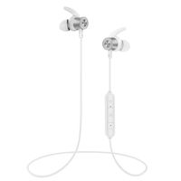 Letscom Bluetooth Headphones, Lightweight Wireless Earbuds with Magnetic Connection, IPX5 Water Resistant Bluetooth Sports Earphones for Running, Built-in Mic, 8 Hrs Work Time