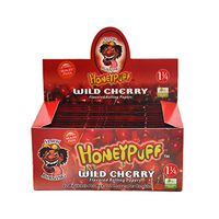 HONEYPUFF 12 Packs Multi-Taste Juicy Slow Burning Flavored Rolling Papers (Cherry)