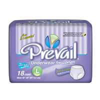 First Quality Absorbent Underwear Prevail Pull On Large Disposable Heavy Absorbency (#PWC-513/1, Sold Per Case)