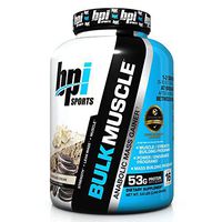 BPI Sports Bulk Muscle Protein Powder, Whipped Vanilla, 5.8 Pound