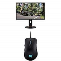 Acer XF250Q Cbmiiprx 24.5" with Acer Predator Aethon 300 Mechanical Gaming Keyboard with 10 Lighting Effects with Predator Cestus 310 Gaming Mouse
