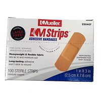 Mueller M Strips Adhesive Bandages - 2" x 4"