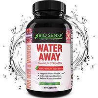 Water Away Supplement Diuretic Pills for Men & Women - Reduce Water Retention Natural Dandelion Leaf Pure Green Tea Juniper Berry Vitamin B-6 for Water Balance and Bloating Relief
