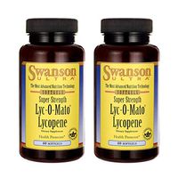 Swanson Super-Strength LYC-O-Mato Lycopene 40 Milligrams 60 Sgels (2 Pack)