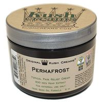 Kush Creams - Permafrost - Emu Oil & Hemp Oil Infused with 30+ Herbal Ingredients - Topical Pain Relief Cream with Aromatherapy - Award Winning - Doctor Recommended - Lab Tested - 8 oz Jar