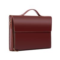 Leathario Leather Briefcase for Men Leather Laptop Bag Shoulder Messenger Bag Business Work Bag