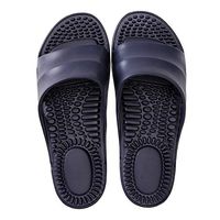 Deerway Acupressure Massage Slippers Therapeutic Reflexology Sandals for Foot Acupoint Massage Shiatsu Arch Pain Relief Non-Slip Shoes Bath Shower (9.5-10 M US Women/8.5-9 M US Men, Blue)