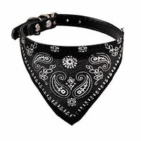 Datework Cute Pets Puppy Dogs Cat Adjustable Neck Scarf Bandana Collar Large Summer Elegant Neckerchief (61A)