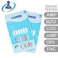 MiCare [2pk] - 6-Panel Urine Drug Test Card (AMP/BZO/COC/mAMP/OPI/THC) #MI-WDOA-264