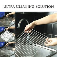 Evangelia.YM Rinse-Free Cleaner Spray Household Cleaning - Non-Toxic Wash Pot Pan Stainless Steel Descaler Deep Effective Stain Removing Durable Cleaning Remover - 100ml (White)