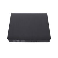 Portable Slim External USB 3.0 Laptop PC Drive DVD RW CD Writer Burner Recorder Slot Load Reader Player Optical Drive
