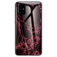 Compatible with Samsung Galaxy S11 Case Marble Gradient Color Phone case Soft Silica Gel Edge Transparent Tempered Glass Mirror Cover Lightweight but durbe Shell Shock-Absorption Bumper Cover (4)