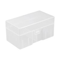 uxcell Hard Plastic Large Battery Storage Box Holder Organizer Protective Container for 12 x 9V Batteries
