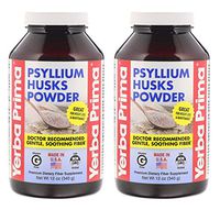 Yerba Prima Psyllium Husks 12 oz (Pack of 2)