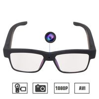 ISCREM Camera Glasses 1080P Outdoor Mini HD Video Glasses Portable Wearable Eye Glasses with Camera for Outdoor Sports Driving,Riding,Fishing,Motorcycle