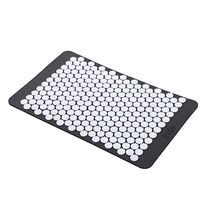 Foot Massage Reflexology Mat - Shiatsu Stimulates Blood Circulation Acupressure Mat for Relieve Plantar Fasciitis, Heel, Foot Arch Pain & Stress Black