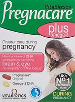 Vitabiotics Pregnacare Multivitamin Plus Omega-3-60 Tablets (Pack of Three) by Pregnacare
