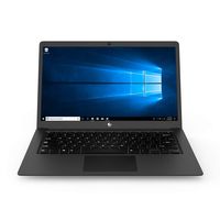 Ematic 14.1" Laptop PC with Intel Atom Quad-Core Processor, 4GB Memory, 32GB Flash Storage and Windows 10, Black (Ewt147)