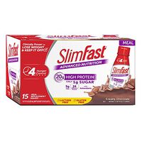 SlimFast Advanced Creamy Chocolate Ready to Drink Shakes (15 pk.)…