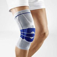 Bauerfeind - GenuTrain - Knee Support Brace - Targeted Support for Pain Relief and Stabilization of the Knee - Size 1 - Color Titanium