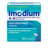 Imodium A-D Diarrhea Soft Gels, 24 Pack