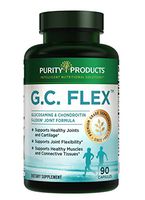 G.C. Flex (Glucosamine and Chondroitin Sulfate Super Formula) - Supports Joint + Cartilage Health + Healthy Muscles + Connective Tissue - Promotes Joint Flexibility - 90 Capsules from Purity Products