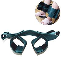 KIKIGOAL Adjustable Cotton Cloth Wheelchair Leg Strap Seat Belt for Disabled Patients
