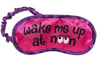 Three Cheers for Girls Novelty Spa Sleep Mask (One Size, Noon)