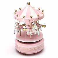 GGGarden Kids Carousel Music Box Merry Go Round Musical Devolopment Toys Room Decor - 2#