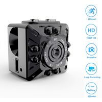 Nanny Cam, Eesteros 1080P HD Mini Camera Hidden Spy Camera Motion Detection Video Recorder Support up to 32G Micro SD Card（Not Include）