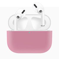 Startview Protective Cover for AirPods Pro Case,Case with Keychain for AirPods Pro Charging Case 2019 Release Shock-Absorbing Soft Slim Silicone Case Skin (D)