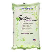 Swipes Lovin Wipes,Cucumber 42 Count (Pack Of 6)