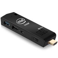 W5 Mini PC Intel Atom Z8350 Windows 10 Pro Computer Stick 2GB DDR3/32GB eMMC Support 4K HD,Dual Band WiFi,BT 4.2