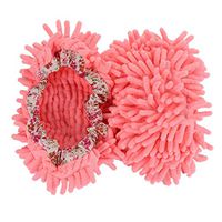 Xuprie New Home Multifunctional Shoe Cleaning Mop Covers Cleaning Foot Socks Lazy Shoes Floor Slippers Chin Strips