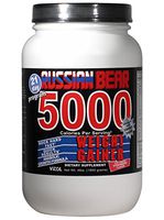 Vitol Russian Bear 5000 Weight gainer Supplement, Strawberry, 4 Pound