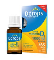 Ddrops 1000 IU Drops, 365 Count