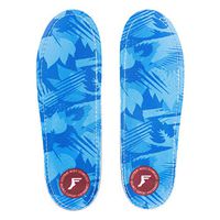 Footprint Insole Technology Low Profile Kingfoam Orthotic Insoles, Blue Camo, Size 9/9.5