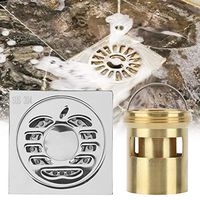 Yosooo Bath Filter, U-Shape Drain Plug Stainless Steel Filter Filter Hole Filter for Kitchen Bathroom Hair Collector, 10 5 3.5cm / 3.9 2 1.4 in