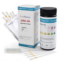 LotFancy Urine Test Strips 150ct, 3-in-1 UTI Test Strips for Leukocyte Nitrite and PH Testing, Accurate Results in 1 Minute, Medical Grade Home Test