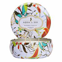 SOI Company Aqua de SOi 100% Premium Natural Soy Candle, Triple Wick, 21 Ounces (Kashmir Vanille)
