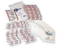 Cramer Adhesive Bandage, First Aid Supplies for Athletes, Fast Application for Open Wound Care and Protection, Flexible Children's Bandages, Athletic Training Equipment, Bulk Packs, 42 Piece Combo Pack